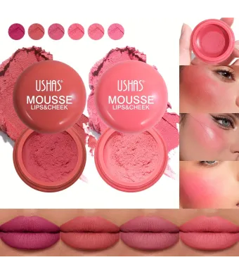 USHAS Mousse Lips & Cheek UC114 – produs 2 în 1 pentru buze și obraji – set 24 bucăți Engros