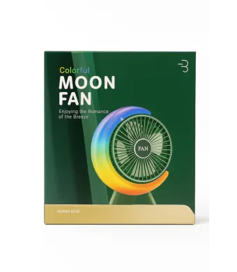Ventilatorul Moon Colorat  engros fără fir