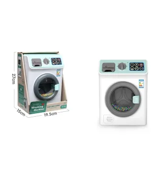 Mașină de Spălat Jucărie cu Lumină și Sunet Engros – Joc de Rol Educațional pentru Copii 3+, Design Realist, Play & Learn