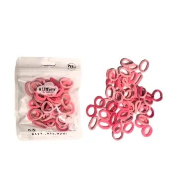 Elastice textil 2.5 cm set 50 buc, K2-1, Angro