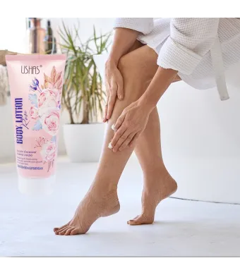 USHAS Body Lotion Rose – Loțiune de Corp cu Trandafiri – HA476 – Set 12 bucăți Engros