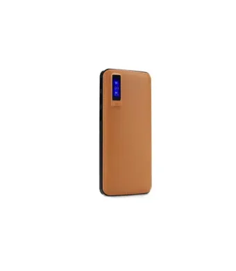 BATERIE EXTERNA SMART POWER BAN, 3 X USB DESIGN PIELE