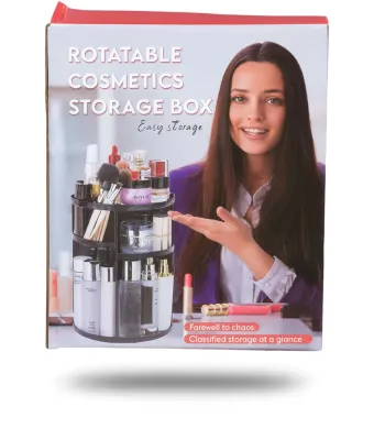 Cutie Rotativă pentru Depozitarea Cosmeticelor Engros