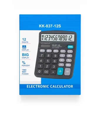 Calculator Electronic KK-837-12S Engros