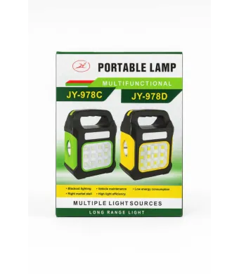 Lampa portabilă multifuncțională JY-978C / JY-978D Engros
