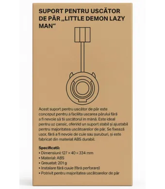 Suport pentru Uscător de Păr „Little Demon Lazy Man” Engros