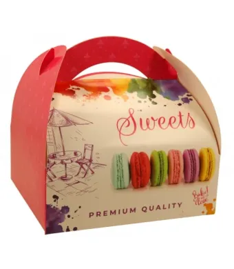 CUTII PENTRU PRAJITURI (MARTURII) SWEET D:17X15,5CM - (50BUC/SET)