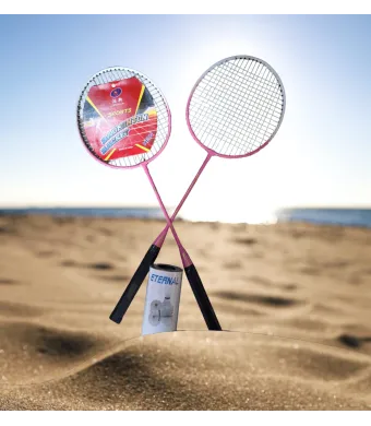 Set 2 Palete badminton engros metal