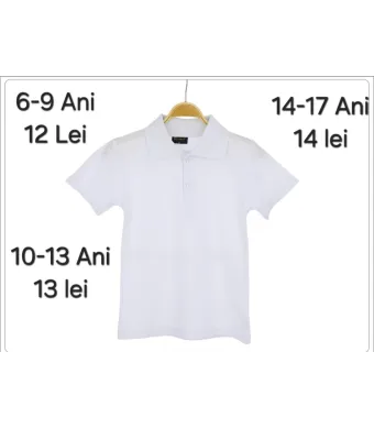 Tricou Engros pentru baieti, uni (6, 7, 8, 9 ani)