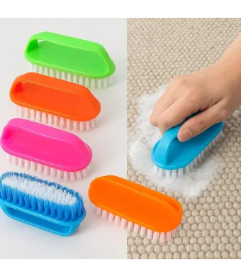 Perie de Curatare 14x6cm cu Maner din Plastic, Diferite Culori Engros