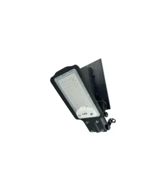 Lampa stradala solara engros , 50w , senzor crepuscular si proximitate