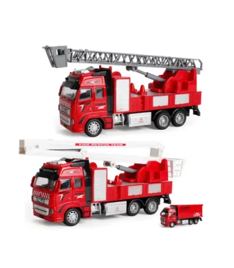 Fire Rescue Team set de 2 mașini de pompieri 1:24 din metal 6511110050563 Engros