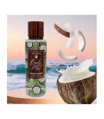 Spray de Corp Parfumat V.V. Love – Coconut Fresh, VL9056-102, 250 ml Engros