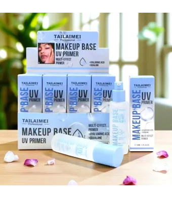 TLM Tailaimei Makeup Base UV Primer – Bază de Machiaj cu Acid Hialuronic și Squalane, F309, 12 bucăți / cutie Engros