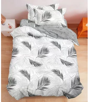 Lenjerie finet pat single 4 piese cu elastic engross Pucioasa