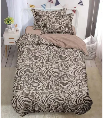 Lenjerie finet pat single 4 piese cu elastic engross Pucioasa