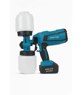 Pistol de pulverizare fără fir Engros Conține două baterii rechargeable.