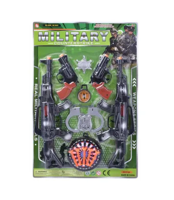 Set 2 Pusti cu Pistoale Military 6511110051171 Engros