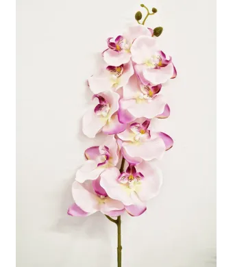 Flori Artificiale Engros, Orhidee Phalaenopsis 9 flori ,74cm