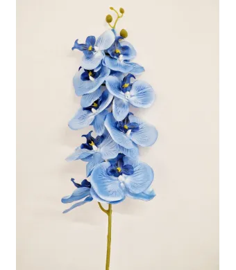 Flori Artificiale Engros, Orhidee Phalaenopsis 9 flori ,74cm