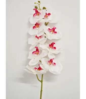 Flori Artificiale Engros, Orhidee Phalaenopsis 9 flori ,74cm