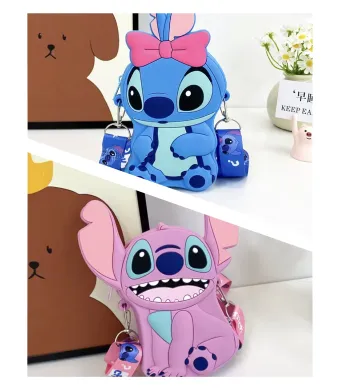 Gentuță Copii Personaj Stitch – Model 3D Drăgălaș cu Baretă Reglabilă,En-gros