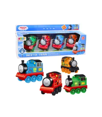 Set 4 Locomotive Educational 6511110051225 Engros