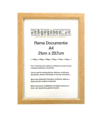 Rama foto A4 engros - crem