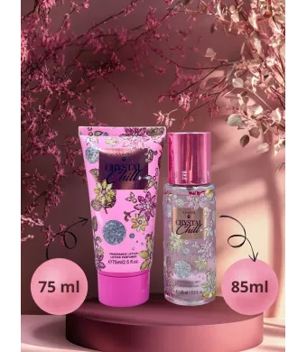 Set Fragrance și Loțiune de Corp V.V. Love – Crystal Chill, VL9059-80, 2 piese Engros