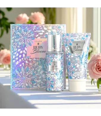 Set Fragrance și Loțiune de Corp V.V. Love – Ruby Bloom, VL9059-81, 2 piese Engros