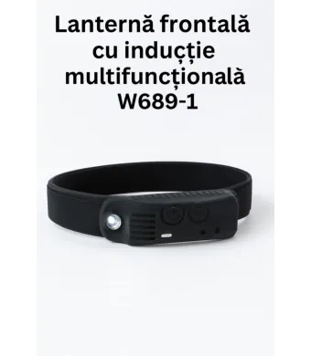 Lanternă frontală cu inducție multifuncțională W689-1 Engros