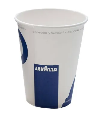 Set Pahare din Carton 8 Oz Model Lavazza (220ml ml)Food Safety, Bauturi Calde,  Lavazza, reciclabile 100%