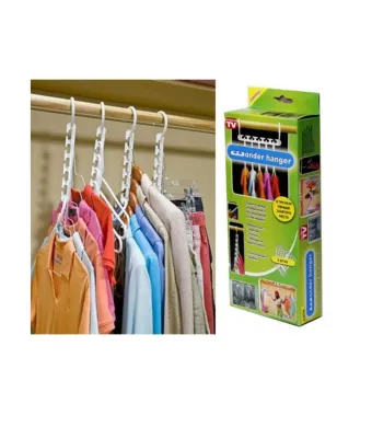 Wonder Hanger MAX – Set de 10 suporturi pentru umerașe Engros
