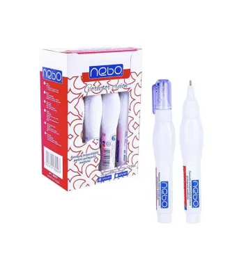 Set 12 Corectoare Tip Creion Nebo En-gros – Formulă Rapid Uscare, Precizie Maximă | Ideal pentru Birou și Școală