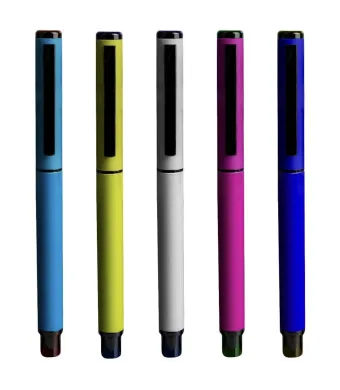 Set 12 Stilouri Colorate cu Design Modern Engros – Corp Lucios, Diverse Culori, Scriere Fină | Rechizite Școlare și Birou