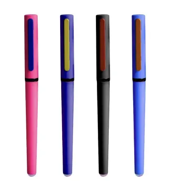 Set 12 Stilouri Colorate Design Minimalist Engros – Culori Intense, Capac Contrastant, Scriere Fină | Rechizite Școală, Birou, Cadouri