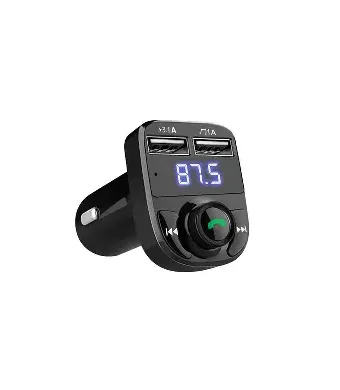 Transmițător FM auto multifuncțional wireless X8 cu MP3, Bluetooth și încărcător USB Engros