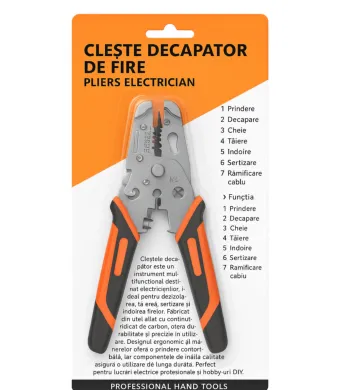 Clește decapator de fire - Pliers Electrician Engros