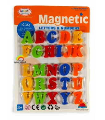 Litere magnetice plastic 26 buc Engros