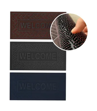 Covoraș de Intrare 45x75cm din Cauciuc Antiderapant, Diferite Culori Engros