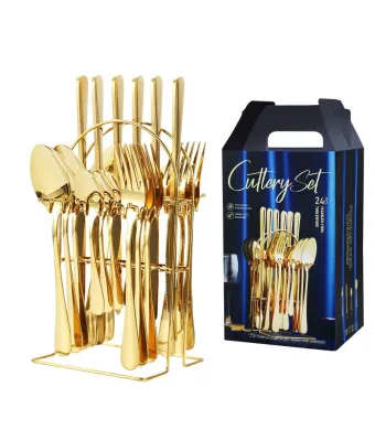 Set de tacâmuri din oțel inoxidabil – 24 piese Engros