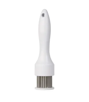 Meat Tenderizer Manual 20x5cm – Dispozitiv pentru Frăgezirea Cărnii cu Ace din Inox Engros