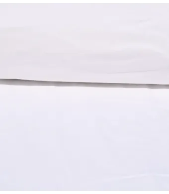 Material Nanghin Downproof Engros – Bumbac 100% Dens, 228 cm Latime, Rola 31 ml – Ideal pentru Dosuri de Perne si Pilote - Alb UNI