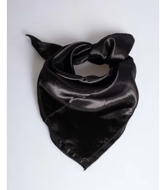Esarfa neagra din material fin Engros