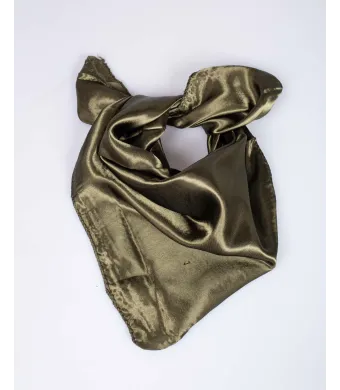 Esarfa verde din material fin Engros