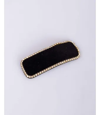 Clama neagra de par cu accesorii aplicate Engros