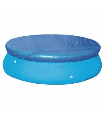 Prelata Universala Mercaton, pentru Acoperire Piscine Gonflabile Rotunde cu Diametru 244 cm, Material PVC, Impermeabila, Albastru Engros