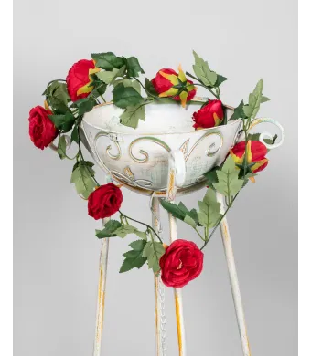 Flori artificiale decorative trandafiri Engros