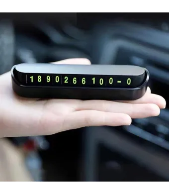 Placă de număr de telefon temporară pentru parcare auto Engros