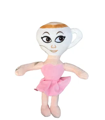 Jucarie din plus, Balerina Adorabila, aprox 30cm, calitate superioara, en-gros